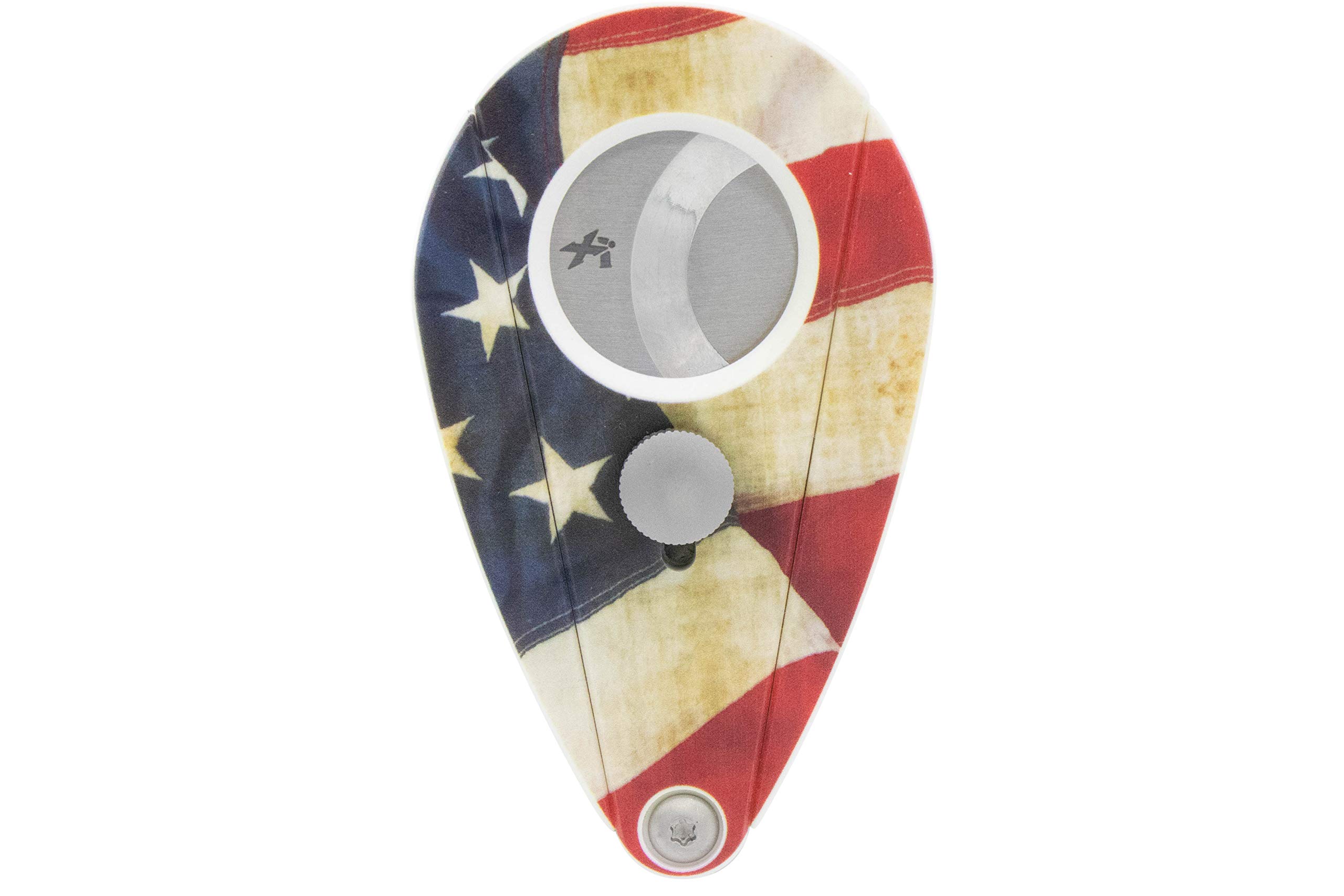 Xi2 Flag Cigar Cutter - USA - 201USA