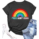 Pride Tank Tops for Women Rainbow Graphic Shirts LGBT Quality T Shirt Lesbian Gay Pride Sleeveless V-Neck Tops