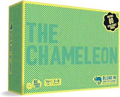 Big Potato The Chameleon Find the Traitor Board Game 3-8 Players