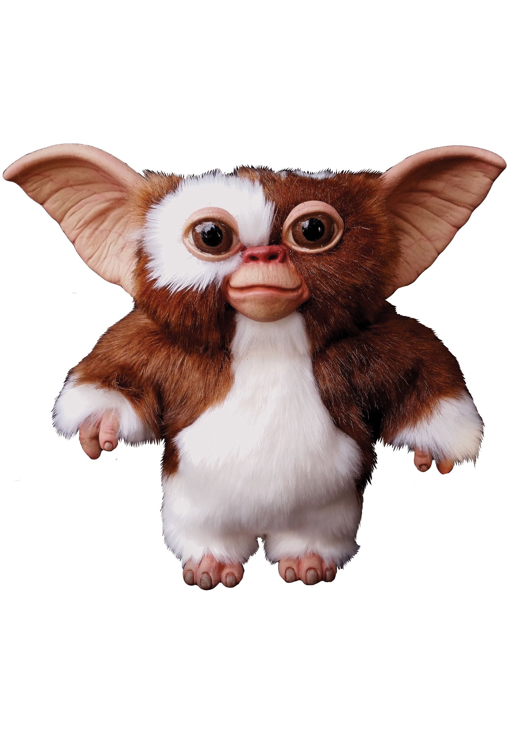 Gremlins Gizmo plastic/polyester hand puppet in original cardboard design. Manufacturer: Trick or Treat., Brown, One Size, RLWB101