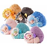 Gululu Plush Blind Box， Plush Figure Toys 1PC (1 of 7 Possible Styles) Deer In Bloom Series Birthday Gifts 8 In