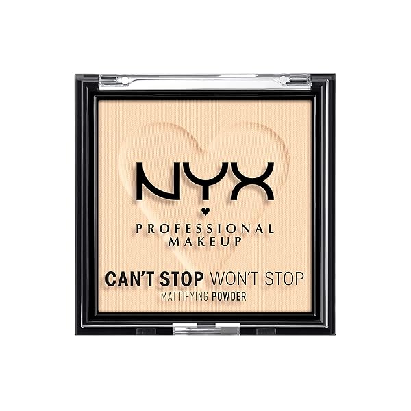 NYX PROFESSIONAL MAKEUP CAN’T STOP WON’T STOP MATTIFYING PRESSED POWDER – FAIR