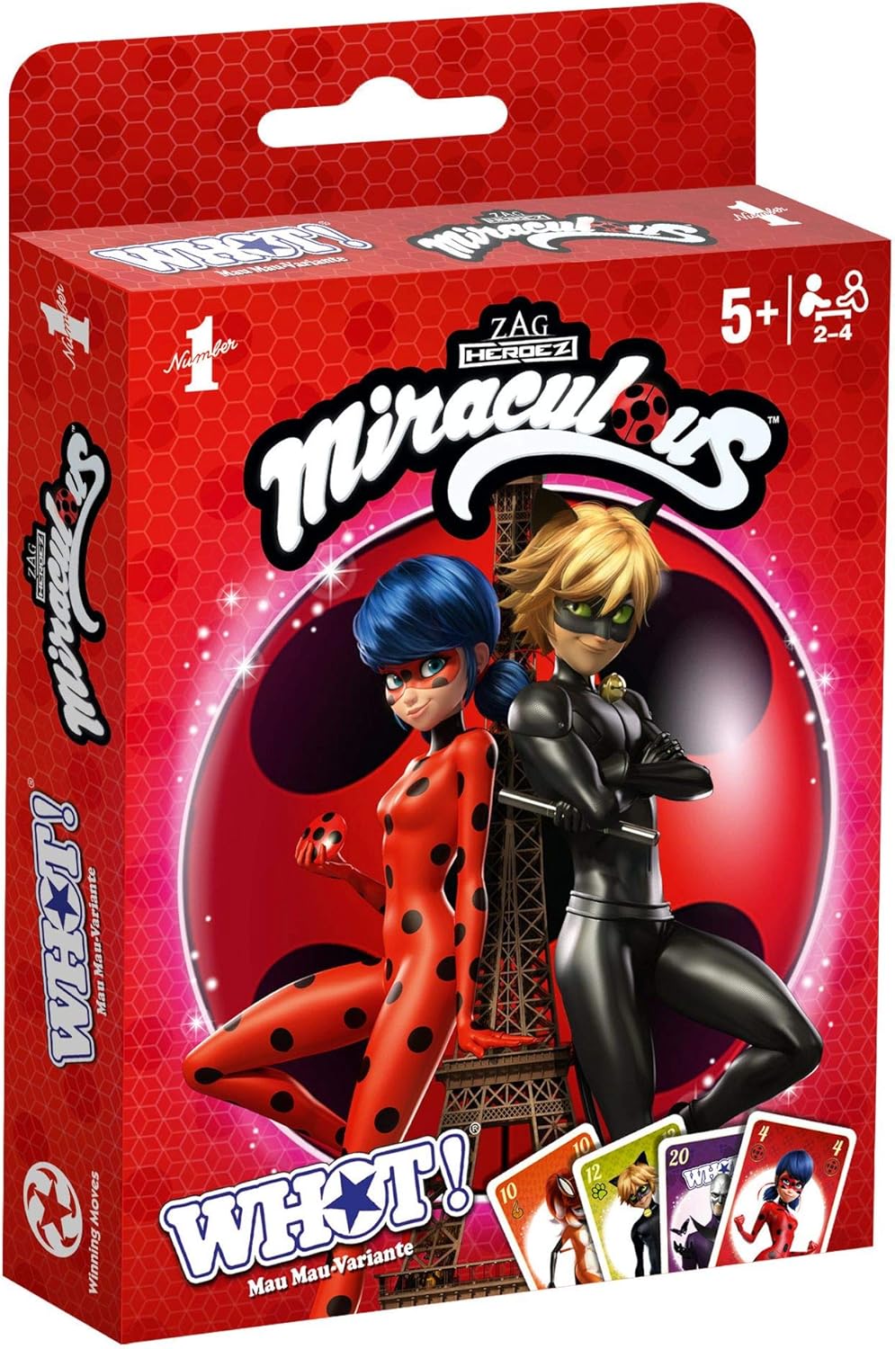 Winning Moves WHOTMiraculous Ladybug Juego de cartas, Color, NEU/L (WIN11682) , color/modelo Winning Moves WHOTMiraculous Ladybug Juego de cartas, Color, NEU/L (WIN11682) , color/modelo