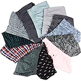 Natural Feelings Classic Boxers Shorts Cotton Woven Mens Underwear Boxers Pack