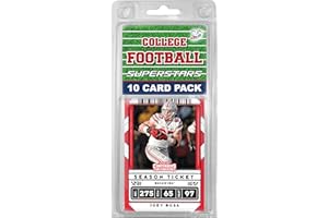 3 BROS AND A CARD STORE Ohio St. Buckeyes- (10) Card Pack College Football Different Buckeye Superstars Starter Kit! Comes in Souvenir Case! Great Mix of Modern & Vintage Players for the Super Buckeye Fan! By 3bros