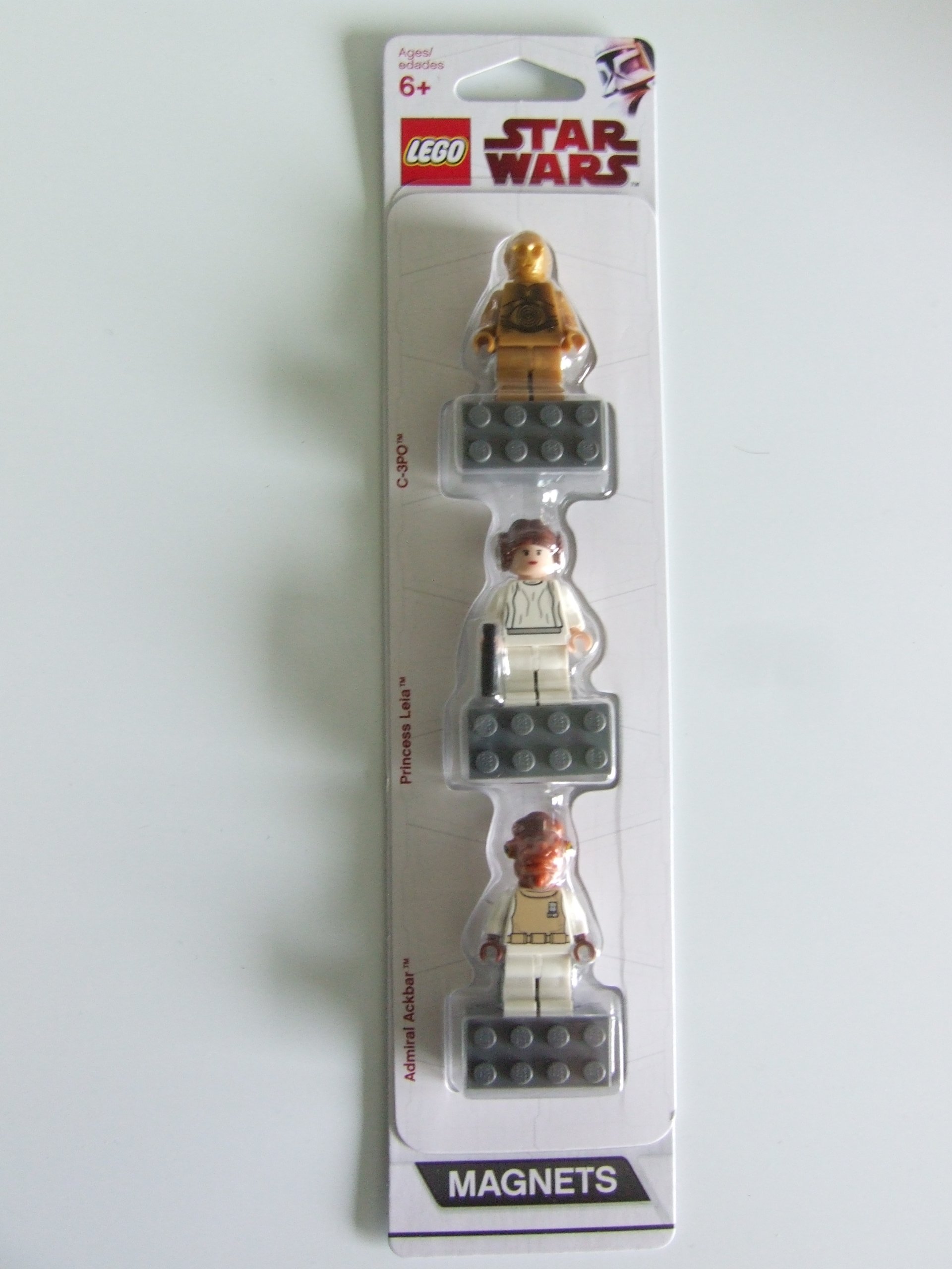 LEGO 4585394 Star Wars C-3PO Princess Leia and Admiral Ackbar Figures