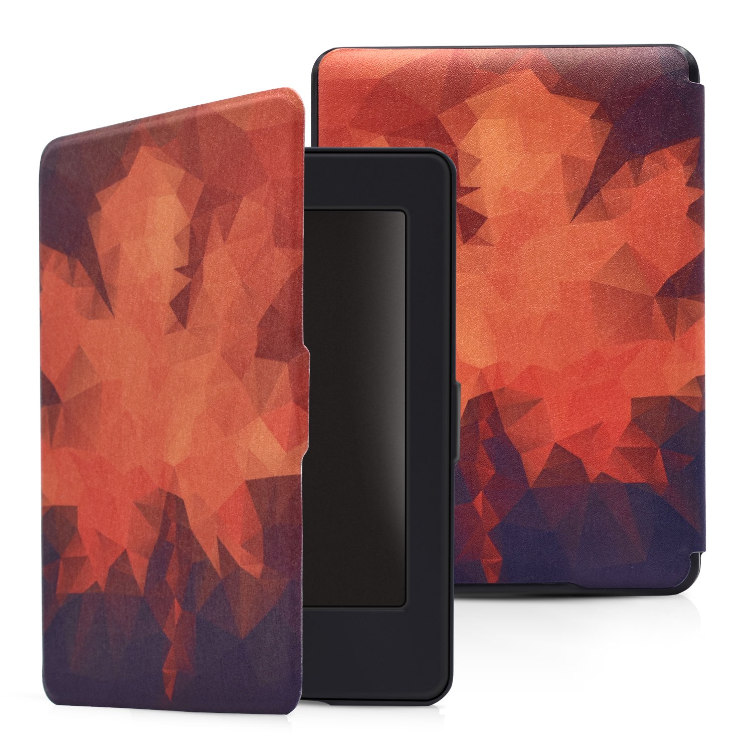 Dopup Kindle Paperwhite Case Light and Thin Smart Protective Cover for Amazon Kindle Paperwhite E-reader (Fits all 2012, 2013, and 2015 Versions), with Auto Wake/Sleep Function(Geometry Maple)