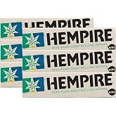 Hempire Hemp Rolling Papers King Size 6 Packs