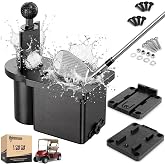 10L0L Golf Cart Ball Washer and Club Cleaner Kit for Yamaha, EZGO, Club Car | Universal Detachable Golf Club Head and Ball Washer Golf Cleaner for EZGO Club Car Yamaha