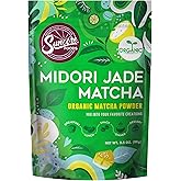 Suncore Foods Organic Midori Jade Matcha Powder, Green Food Coloring Powder, Gluten-Free, Non-GMO, 3.5oz