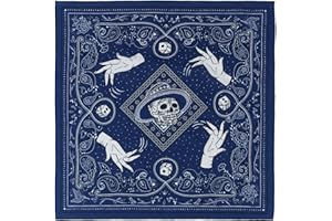 WHTE MOSS bandana 100% extra fine cotton handkerchief for men and women