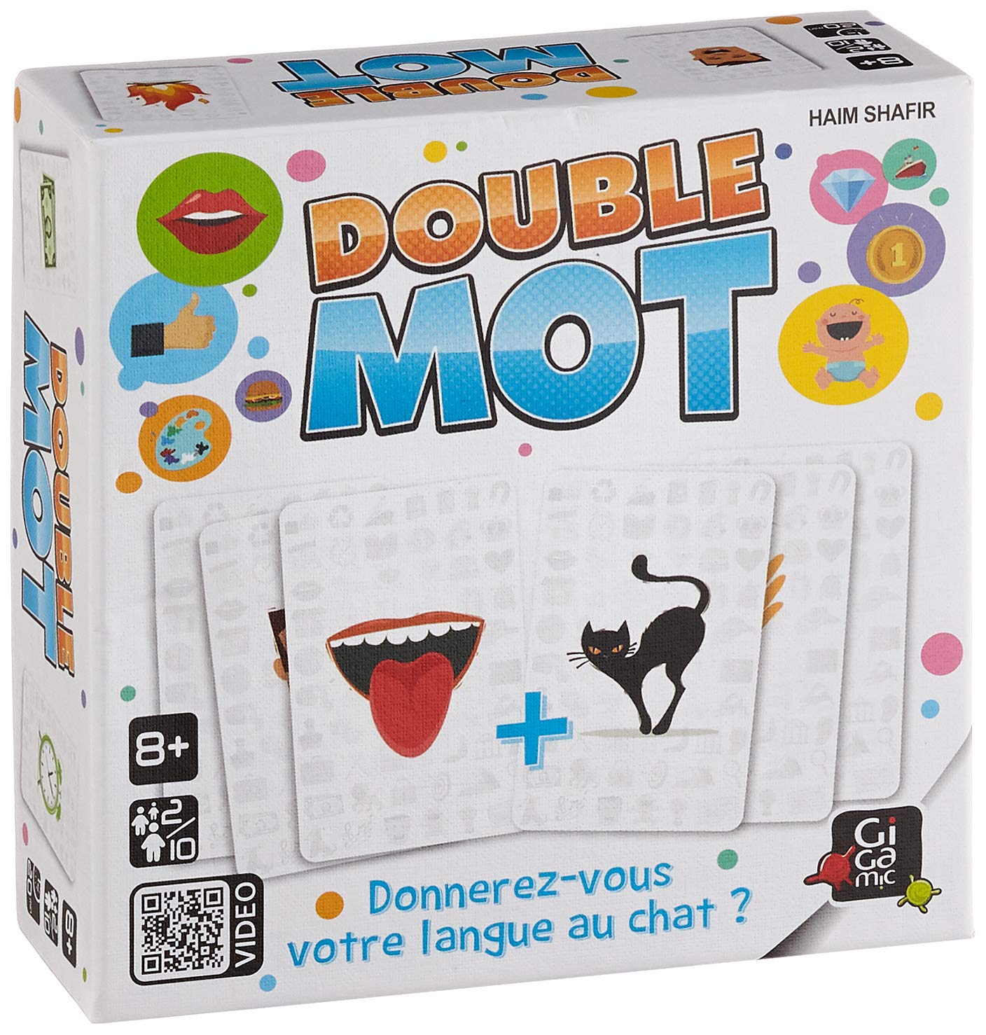 GIGAMIC – AMZDO – Card Game – Double Words