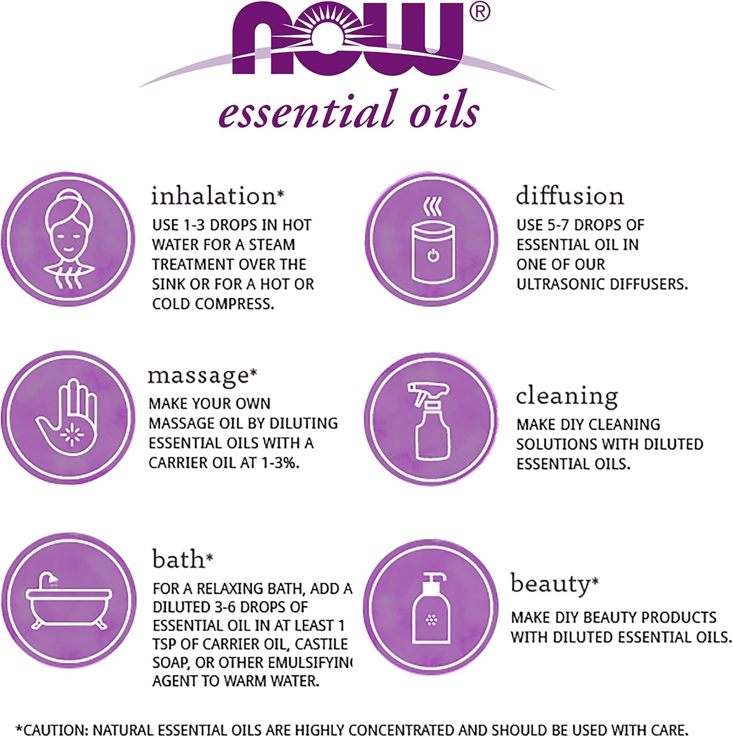 NOW Essential Oils, Chamomile Oil, Delightful Aromatherapy Scent, Steam Distilled, 100% Pure, Vegan, Child Resistant Cap, 1-Ounce: Health & Personal Care