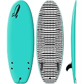 Rock-It 4'10" CHUB Soft Top Surfboard - Kids &amp; Mini, Easy to Paddle &amp; Maneuverable for Beginners