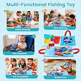 DQMOON Montessori Fishing Game 10 in 1 Soft Fabric Toy 6m+ view 7