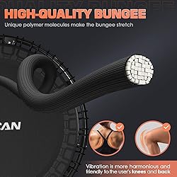 BCAN 40" Adult Fitness Trampoline with Durable