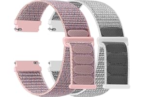 Relting 16mm 18mm 20mm 22mm Quick Release Nylon Sport Band Adjustable Breathable Replacement Wristband for Women Men