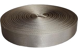 Yo-Yo2015 Nylon Webbing 1 Inch 30 Yards Durable Flat Nylon Webbing Strap for Backpack,Cargo Strap,Pet Leash or Collar,Gardening,Craft