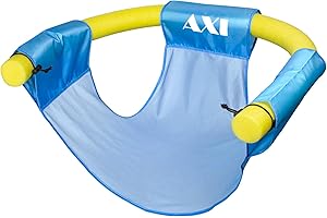 AXI Pool Chair - Pool Noodle Float for Adults & Kids - Sling Mesh Chair. Suitable Seat for Lake, Pool, Ocean, River...Great Pool Accesories. Add One Or Two Noodles. Pool Noodles Not Included.