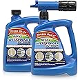 Wet & Forget Outdoor Stain Remover Multi-Surface Cleaner, Xtreme Reach Hose End with New & Improved Nozzle, 48 Fluid Ounces, 1 Pack + Refill
