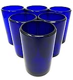 Hand Blown Mexican Drinking Glasses – Set of 6