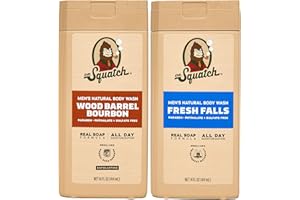Dr. Squatch NEW Body Wash for Men with Nourishing, Natural Ingredients | No Paraben, Phthalate, Sulfate | All Day Moisture | 