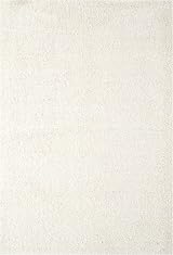 THE RUGS Living Room Shaggy Rug 200x290 cm White 30 mm Thick view 6