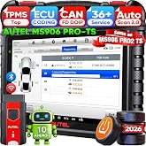 Autel MaxiSYS MS906 PRO-TS Scanner, Full TPMS, Top ECU C0ding &amp; 3000+ Test | 2026 Same as MS906 PRO2-TS MK906S PRO2-TS Up of MP900TS MS906MAX MS906PRO, 36+ Service, Bidirectional, CAN FD&amp;DoIP, FCA OS 10