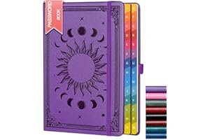 HWXBEN Password Keeper Book with Colorful Alphabetical Tabs, 5.7"×8.4"Hardcover Internet Password Book for Organized Internet Website Address Logins,Password Notebook for Home Office, Purple.