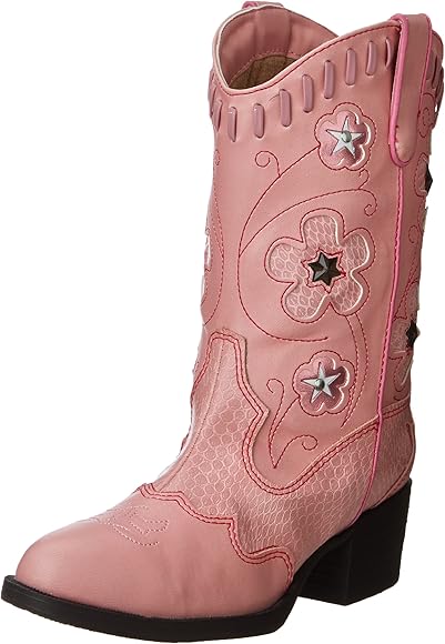 pink light up cowgirl boots