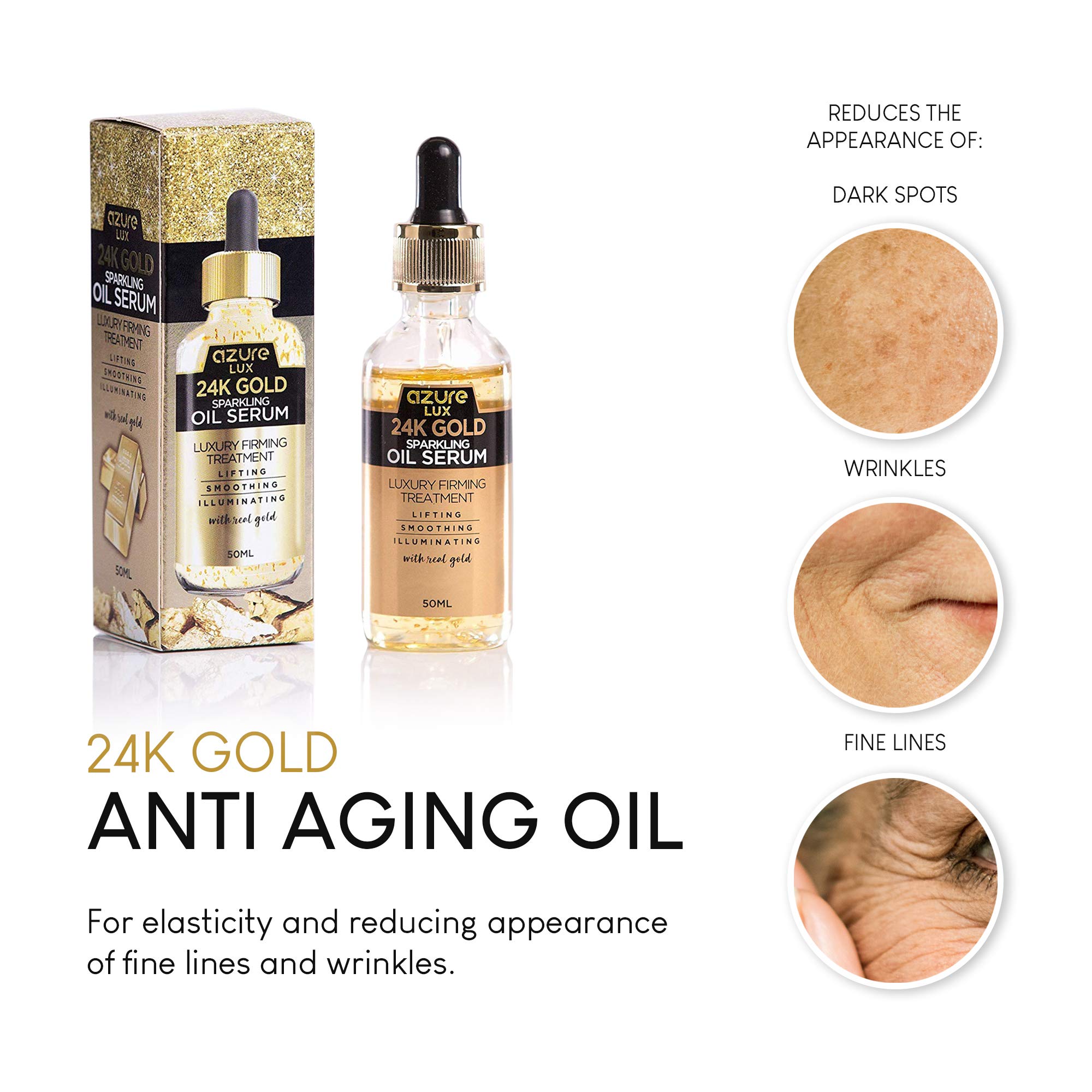 24k gold oil serum