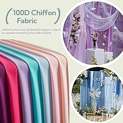 MaiMaiSuan 60" Wide Sage Green Chiffon Fabric by