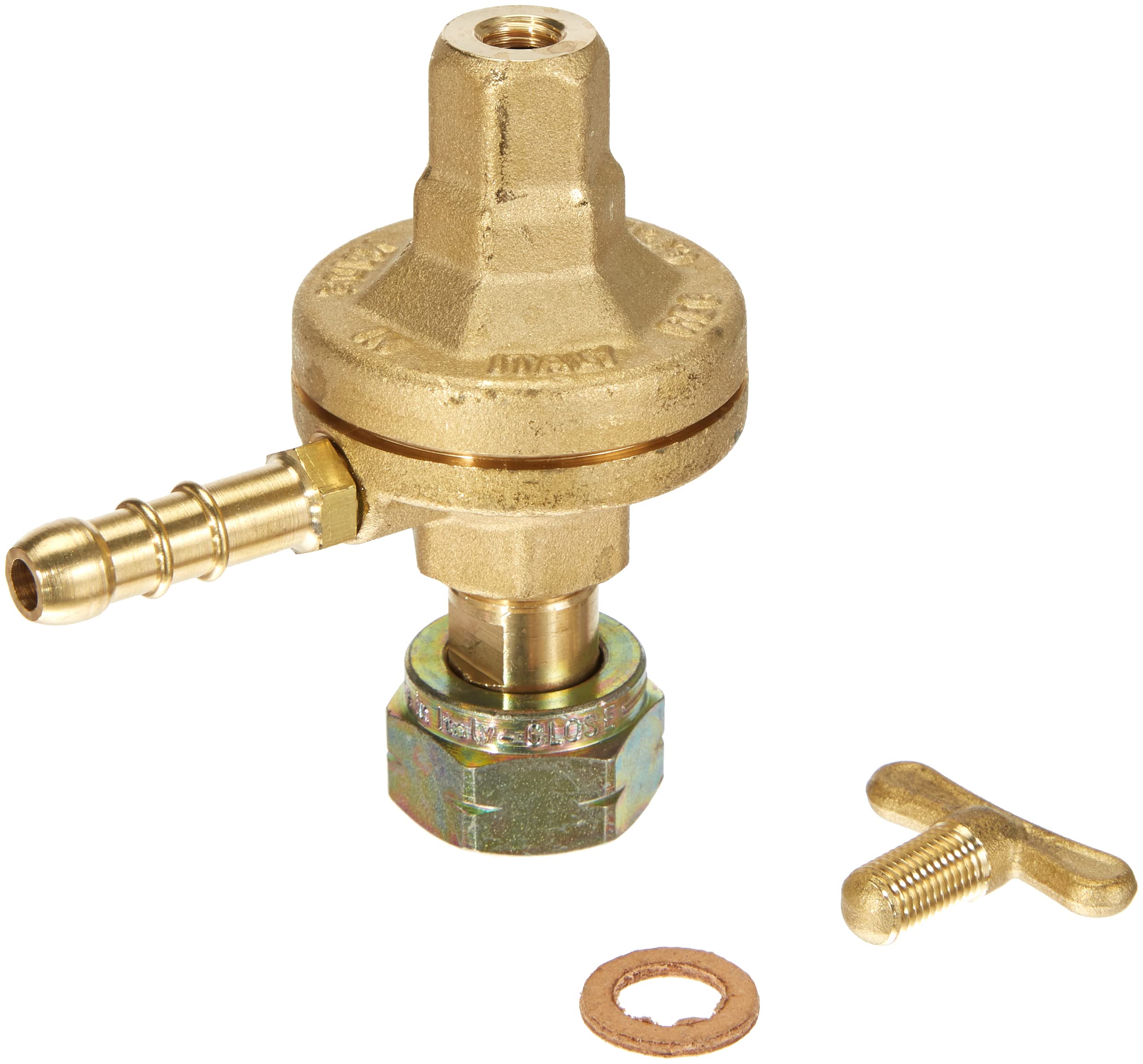 Vigor-Blinky High Pressure Regulator, Brass, Gold, Regulator