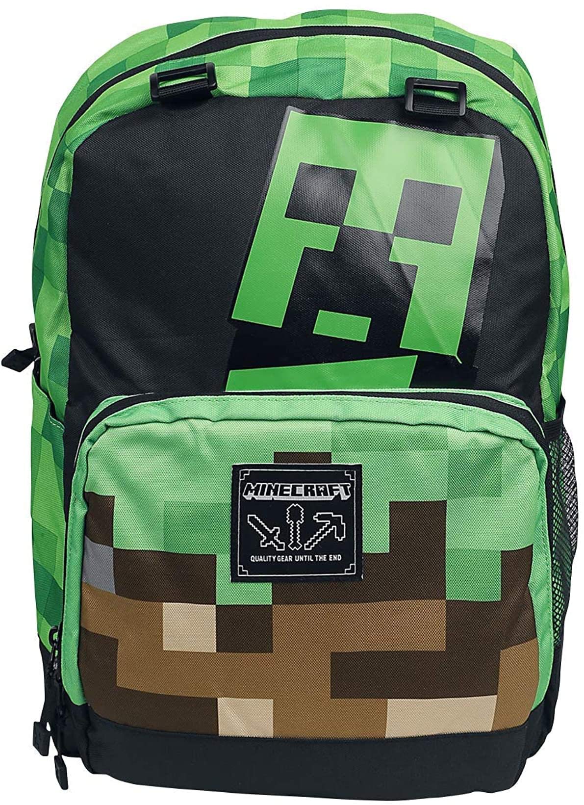 Minecraft Creeper Backpack Multicolour, 17"