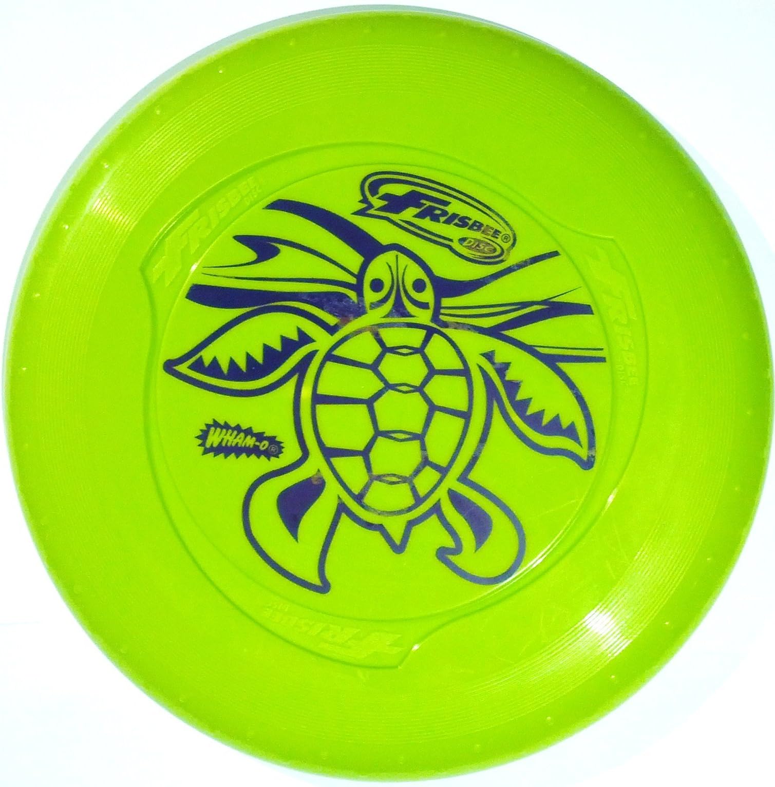 Wham-O Fun Flyer Frisbee Disc Green Sea Turtle