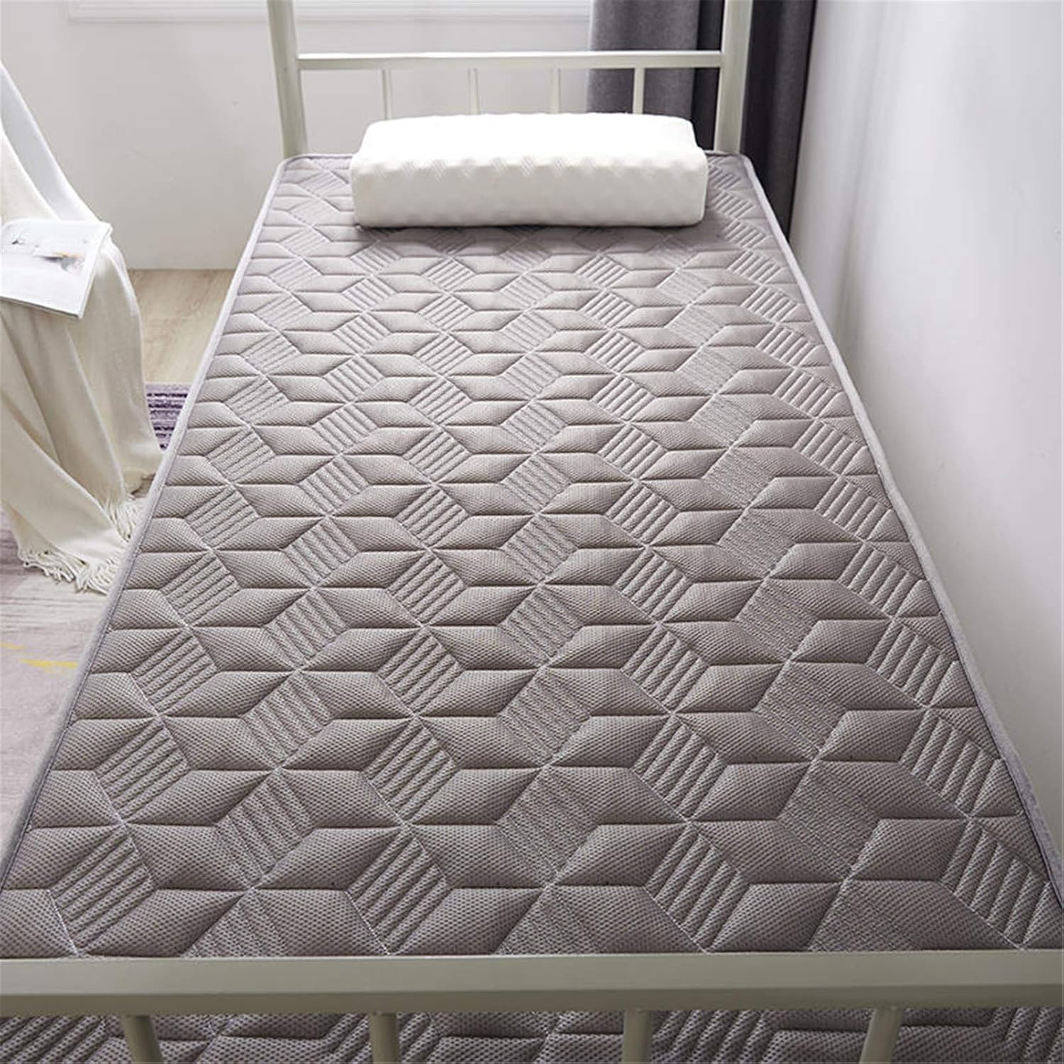 JIEJIELL Japanese Traditional Sleeping Tatami Mat,Memory Foam Fabric