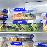 Sistema 881613 Clip-It Plus Storage Container 33.8 fl oz Microwave Safe view 7