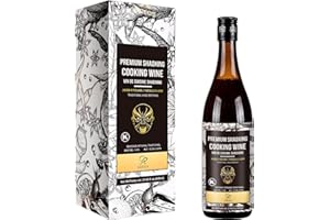 Soeos Premium Shaoxing Cooking Wine, 21.64 fl oz (640ml), 5 Year Aged, Chinese Cooking Wine, Shaoxing Rice Wine (1 Pack)