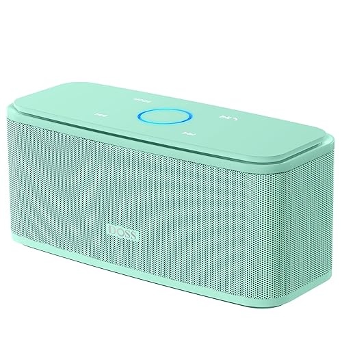 DOSS SoundBox Touch Wireless Bluetooth Speaker with 12W HD Sound and Bass,  IPX5 Water-Resistant, 20H Playtime, Handsfree, Portable for Office, Home, 