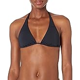 Roxy Women's Bikini Top – Adjustable Straps, Removable Pads, UPF 50+, Quick-Dry, Swimwear Top, Beachwear