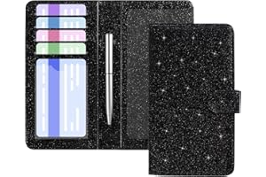 ACdream Checkbook Cover, Leather RFID Blocking Check Book Wallet