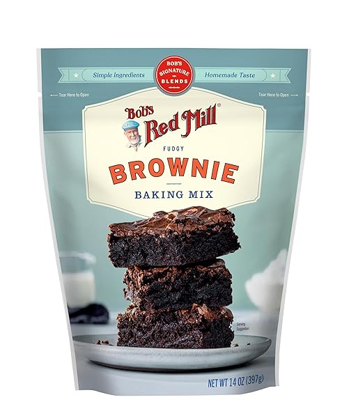 BOB’S RED MILL SIGNATURE BROWNIE BAKING MIX, 14OZ...