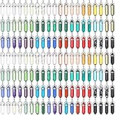 Jexine 150 Pieces Healing Crystals Earrings for Women Quartz Stone Pendants Necklace Hexagonal Natural Gemstone Earring Crystal Bracelet Pendants Bulk DIY Stone Pendant for Women