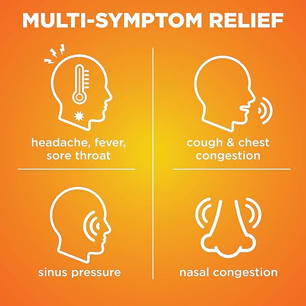 AMAZON BASIC CARE SEVERE DAYTIME COLD & FLU, MAXIMUM STRENGTH LIQUID MEDICINE, RELIEVES ACHES, PAIN, FEVER, COUGH, NASAL & CHEST CONGESTION, SORE THROAT, ORIGINAL FLAVOR, 8 FL OZ (PACK OF 1)