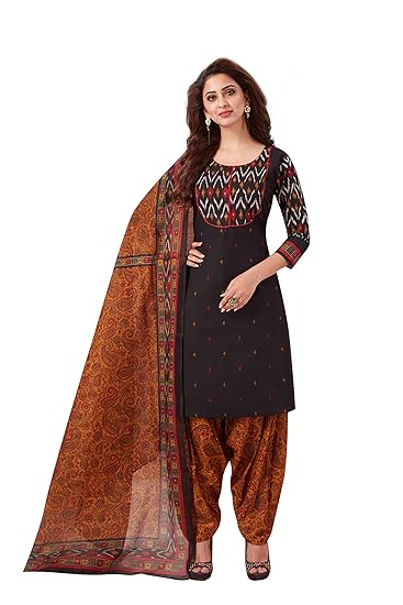 Womens Pure Cotton Printed Fully stitched Salwar Suit