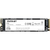 Patriot P300 M.2 PCIe Gen 3 x4 1TB Low-Power Consumption SSD | Interface: PCIe Gen 3 x4; Low-power design.