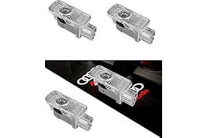 INKRAZ 2024 Updated HD Car Door Lighting Courtesy Projector Laser Welcome Lights Door Lights Projector, LED Puddle Lights Compatible with A1/A3/A4/A5/A6/A7/A8/B5/B6/B7/B8/C5/C6/C7/Q3/Q5/Q7/TT/R8 Series