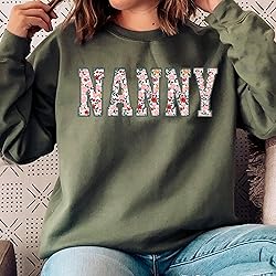 Personalized Embroidered Applique Grandma