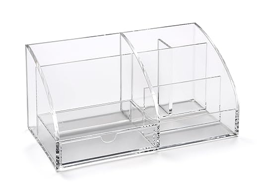 Osco AD01 Schreibtisch-Organizer aus klarem Acryl