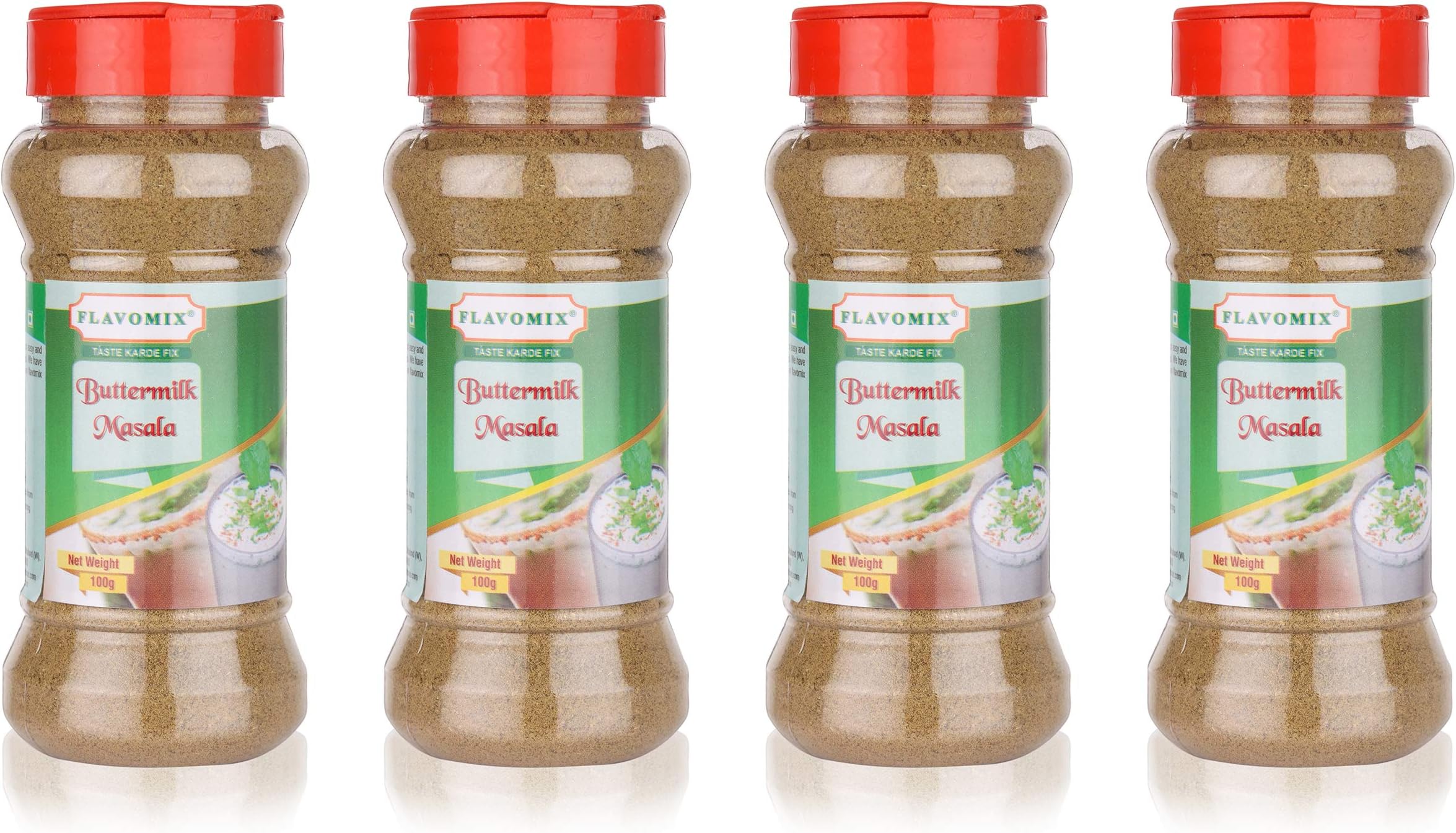 FLAVOMIX Butter Milk Masala, 400 Grams (Pack of 4)